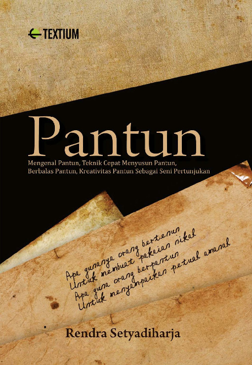 Sampul buku Pantun; Mengenal Pantun, ...